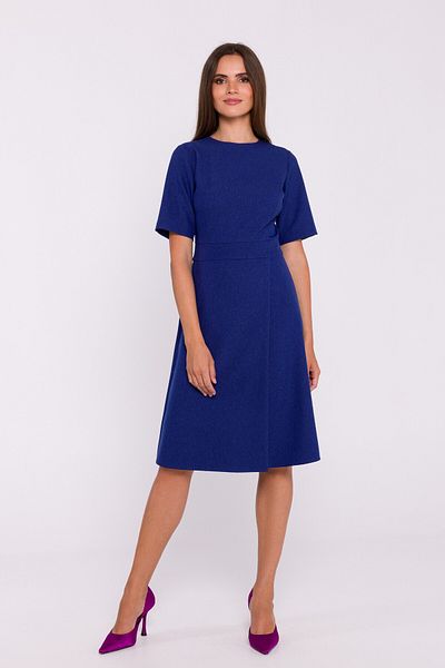 Stylove O rochie trapez cu pliu