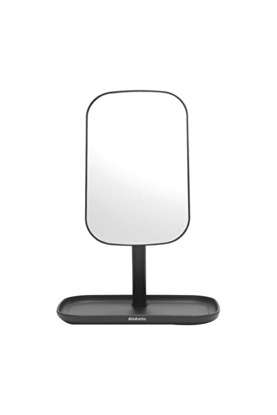 Brabantia مرآة بقاعدة مضادة للانزلاق ومضادة للخدش مع صينية تخزين