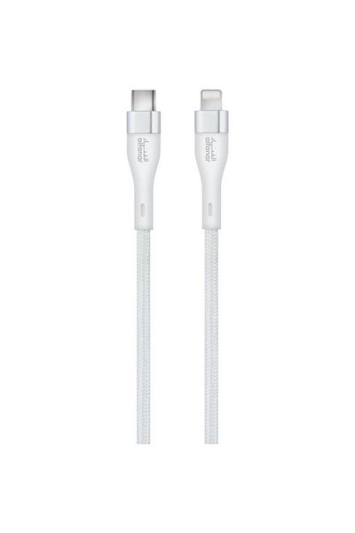 Alfanar 480Mbps 3A Braided USB Type-C to Lightning Fast Charging Cable 1m