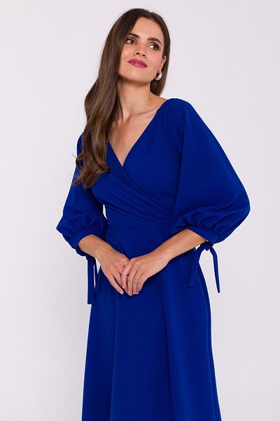 Stylove O rochie evazată cu mâneci încleștate