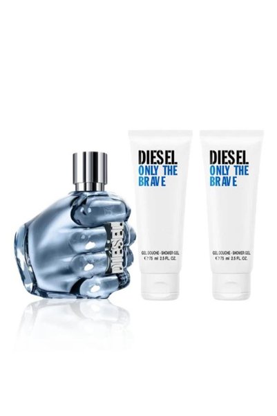 Diesel Only The Brave EDT 125 ml + 2x75 ml Duş Jeli Erkek Parfüm Seti