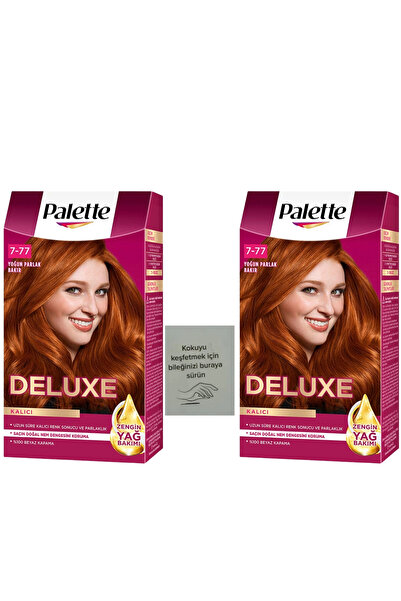 Palette delux 7-77 yeni seri 2 adet + koku kartı hediye