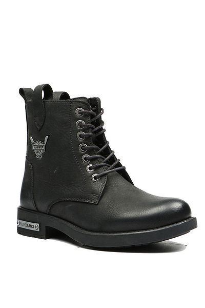Hammer Jack Γυναικείες μπότες GARSON Black Nubuck