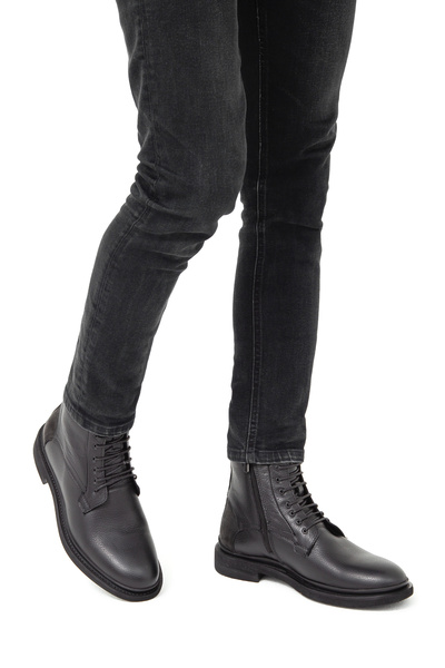 Tamer Tanca Erkek Hakiki Deri Postal Bot 205 5746 Erk Bot Sk22/23