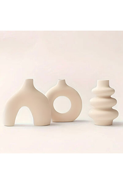 Rummjewelry 3’lü İskandinav Tarzı Bohem 10 cm Vazo Pinterest Pampas Vazosu De...