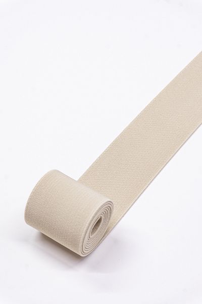 Dokumarkt 4 cm Fikseli Woven Rubber - Belt & Sandals & Shoes Side Band Rubber - 1 Meter