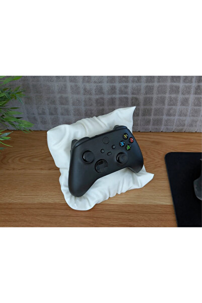 Cypnova Yastık Şeklinde Xbox Konsol Standı Beyaz Renk Xbox Joystick Standı