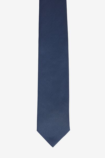 ALTINYILDIZ CLASSICS Men's Navy Blue Silk Fabric Tie