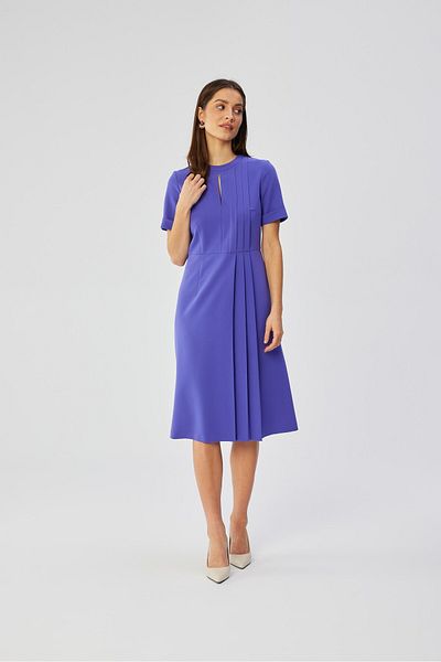Stylove A-line dress with decorative pleats