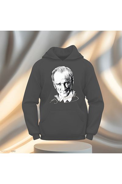 Gölge Store Ataturk & Signature Slimfit Hoodie Ανδρικό γυναικείο φούτερ