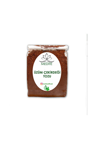 Medite Organik مسحوق بذور العنب الأسود المطحون 50 جرام