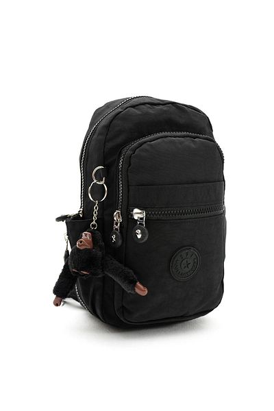 571 Collections Çanta Unisex Μαύρη Τσάντα στήθους - Δύο Χώροι, Μοντέλο: 571-8B