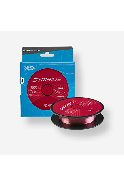 Decathlon Linie de pescuit Caperlan Surf Monofilament - Pescuit - Roșu - Symbios