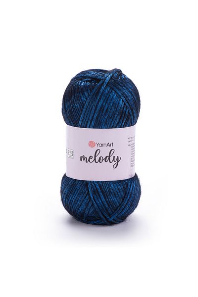 Yarnart Melody - Γυαλιστερό Χειροποίητο Νήμα Πλεξίματος Petrol Blue-900