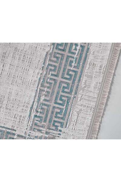 GÜMÜŞSUYU BLACK&BROWN 11298 OVAL HALI YEŞİL