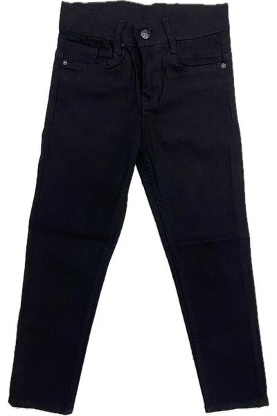 DUBAİ ÇOCUK Boy's Woven Fabric Leather Pants