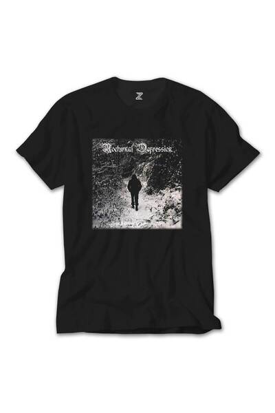 Liyada Μαύρο μπλουζάκι Nocturnal Depression Four Seasons