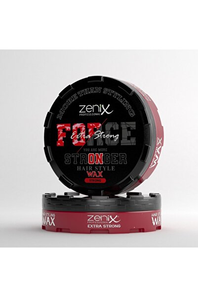 Zenix ZENİX FORCE SAÇ ŞEKİLLENDİRİCİ EKSTRA GÜÇLÜ WAX 150 ml