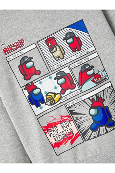 name ıt Name It Капюшоном Сірий-Меланж Світшот для хлопчиків 13221796