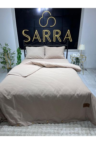 sarra Комплект завивки HOME Mink с двойно шлифоване