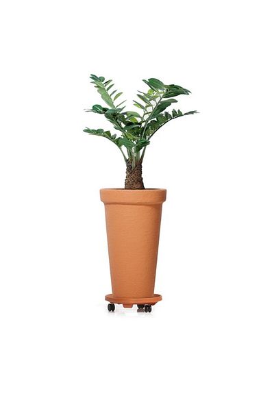 Prosperplast برج زهور بتصميم عصري كلاسيكي، وعاء زهور من الطوب بسعة 86 لترًا