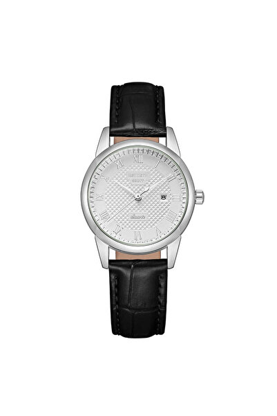 Kenneth Scott ساعة نسائية أنالوج بمينا بيضاء - K23530-SLBW