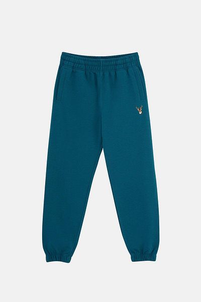 WWF Market Дамски спортен долнище Deer Soft Fleece - петролно зелено