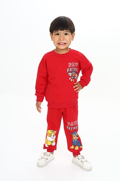 My Kids Wear Non-Raised Patterned Three Thread Set for Boy