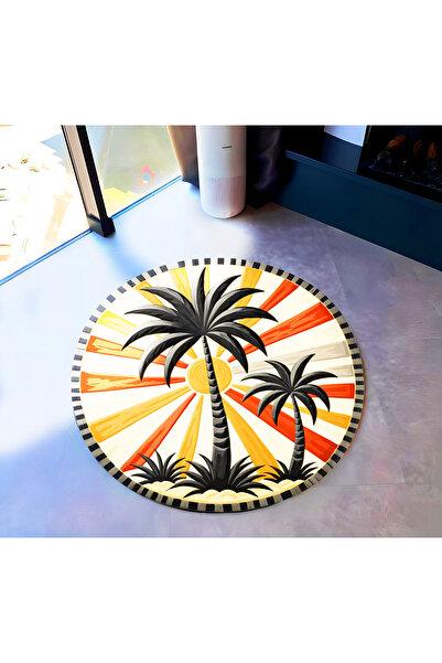 Rugs Modern Halı مجموعة Rio Collection Rio مجموعة الشمس والنخيل المنسوجة بقاع...