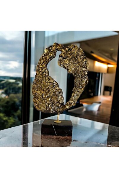 Mioletti Hakiki Bronz Soyut Dekoratif Obje