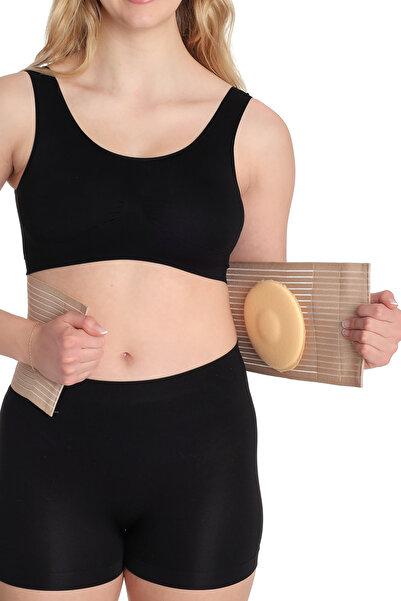 Feelflex Fıtık Korsesi Göbek Fıtığı Korsesi, Fıtık Ağrısını Rahatlatır Ve Koruma Sağlar Karın Korsesi