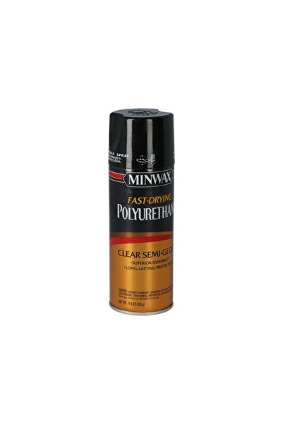Minwax Fast-Drying Polyurethane Semi-Gloss Spray Paint 11.5oz