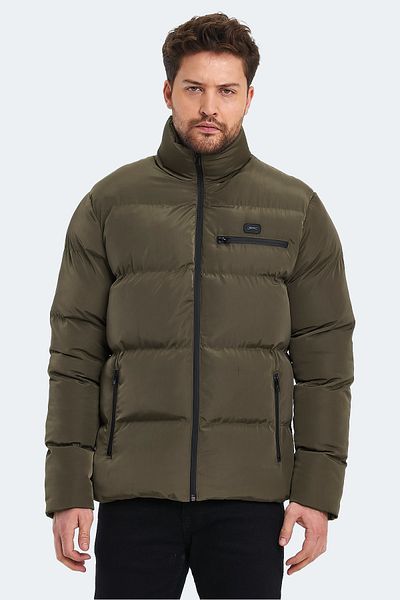 Slazenger Ανδρικό παλτό & παλτό Zombie I Khaki