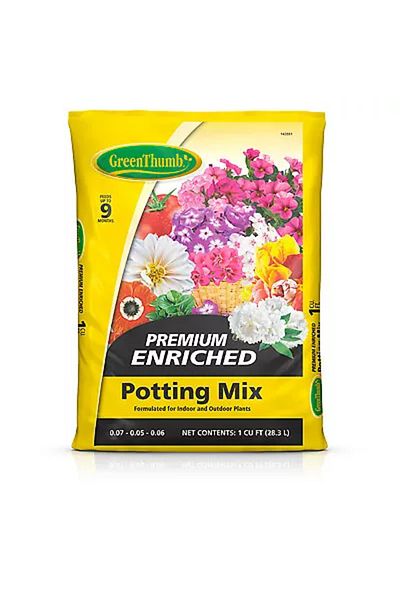 GREEN THUMB Premium Potting Soil, 1-Cu. Ft.