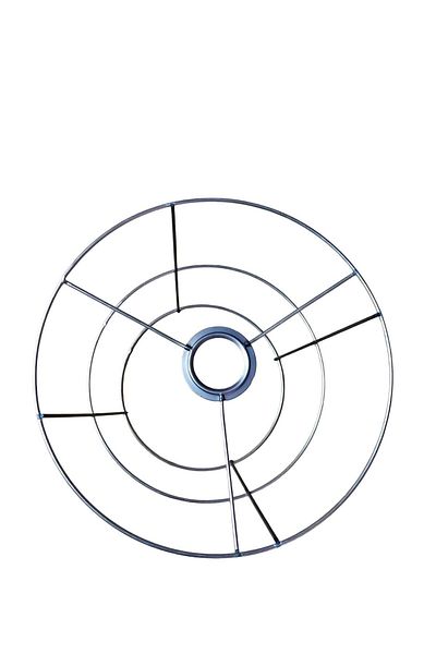 C&A&B KUZEY AVİZE C&A&B North Chandelier - Raw Wire Oval Top 28 Cm, Medium 24 Cm, Bottom 20 cm Height 20 cm