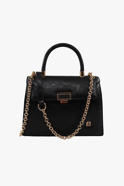 SOSELA 67-8104 Women's Black Shoulder and Shoulder Bag