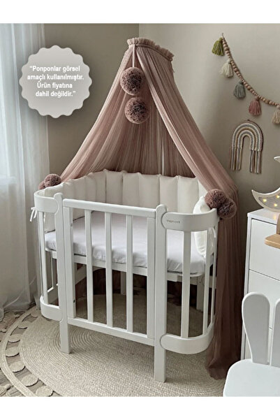 Kiddy Happy Vizon Beşik Cibinliği Ve Cibinlik Aparatı