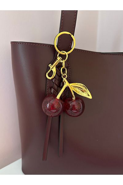YENGEÇ Cherry Model Bag - Charm Design