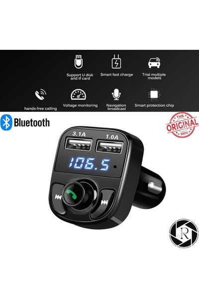 STOREMAX Carx8 Araç Usb Mp3 Sd Kart Çakmaklık Girişli Oto Müzik Çalar Kiti Kablosuz Çakmak Girişi