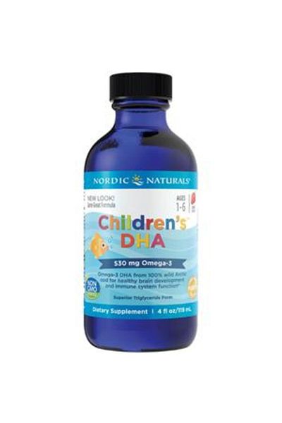 Nordic Naturals شراب نورديك ناتشورال للأطفال DHA 4 أونصة 118 مل