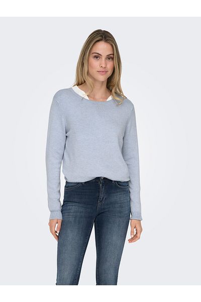 ONLY Pulover de primăvară pentru damă cu gât rotund - 15333989