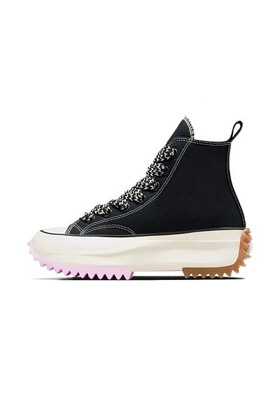 converse Run Star Hike A10435C Women's Black Casual Shoes