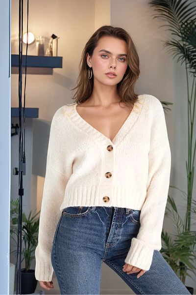 DPARİS Buttoned Knitwear Cardigan