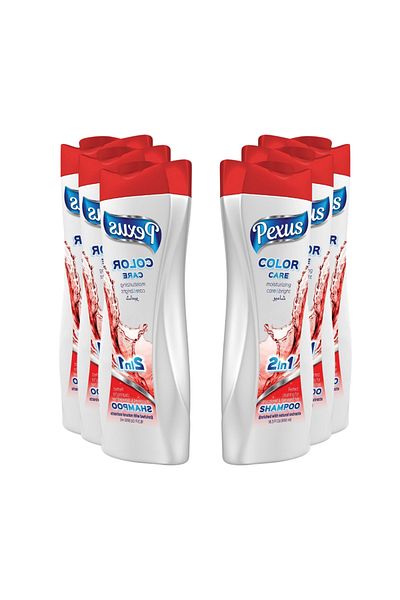 Pexus Shampoo for Dyed Hair 600 ml X6 Pcs + Gift Togin Bag
