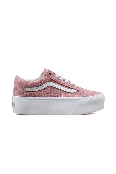 Vans Old Skool Stackform Pink Women's Casual Shoes - Vn0009Pzc3S1