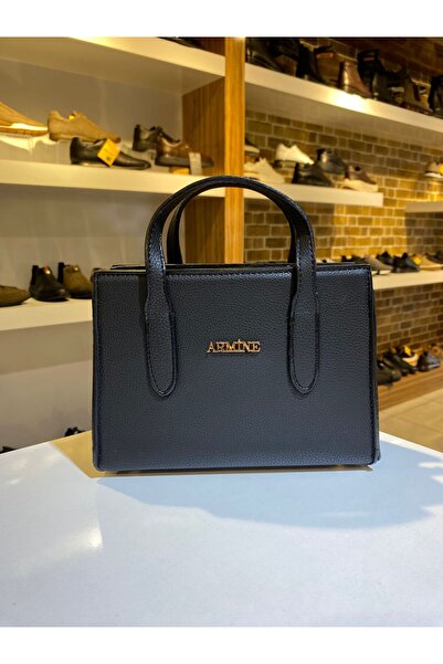 Armine ARMİNE KADIN SİYAH  KULLANIŞLI ŞIK EL VE OMUZ ÇANTASI