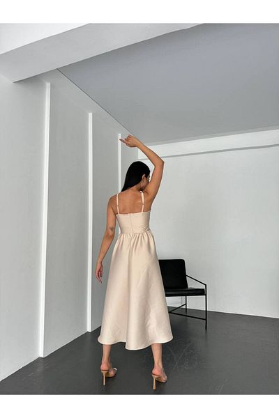 Sıppa Κλασικό Σατέν Φόρεμα