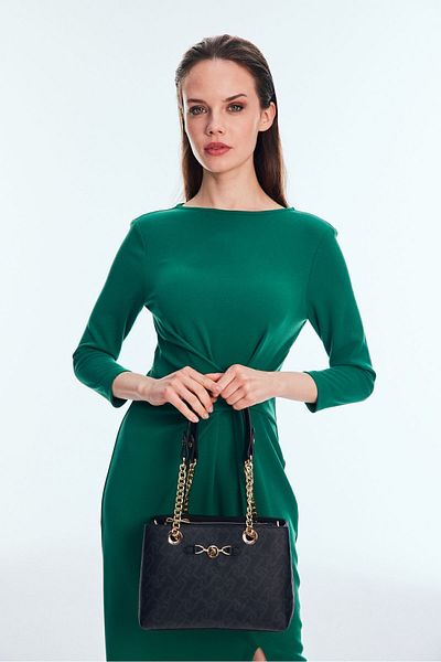 U.S. Polo Assn. Geantă de umăr pentru femei Us24508 Model Black