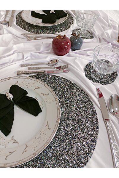 Rose Amerikan Servis 8'li Set Antrasit