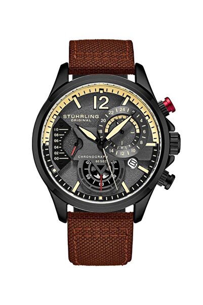 Stührling 908.04 45mm Isviçre Üretimi Erkek Kol Saati